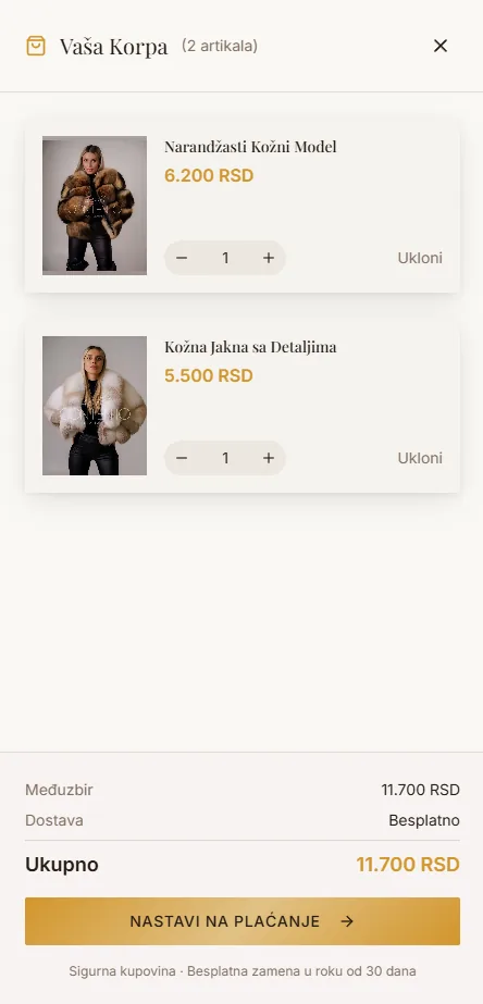 Complete Shopping Flow